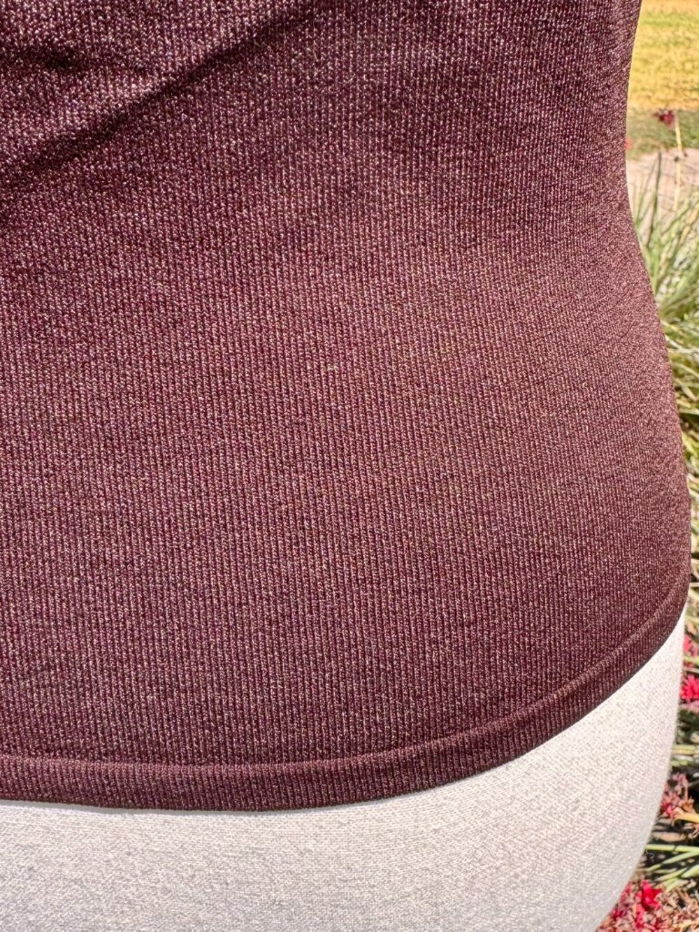 Alberto Makali beaded tank sweater;Rich Brown; NWT;  Small - Picture 10 of 16